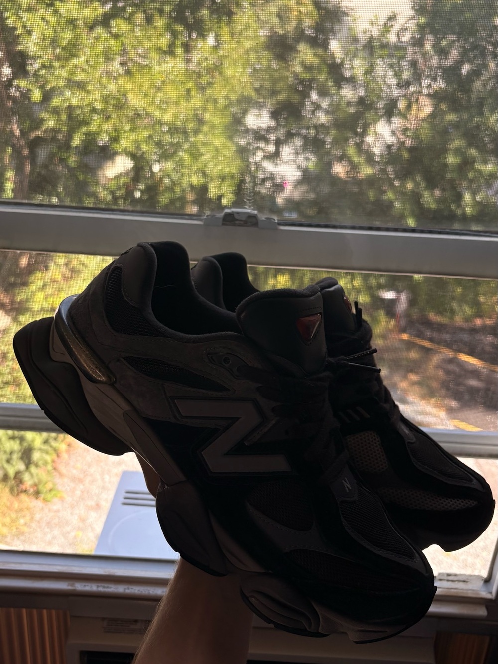 New Balance 9060 'Black Castlerock' Suede